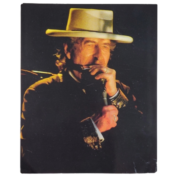 Bob Dylan Playing Harmonica 8x10 Press Photo - Picture 1 of 2